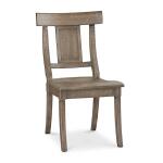 Benchmade Dining Oak Side Chair Chairs & Benches Bassett Furniture 3