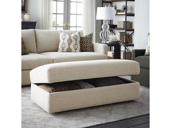 Allure Storage Ottoman Ottomans & Poufs Bassett Furniture 5