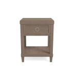 Ventura Bedside Table Chalk Slate