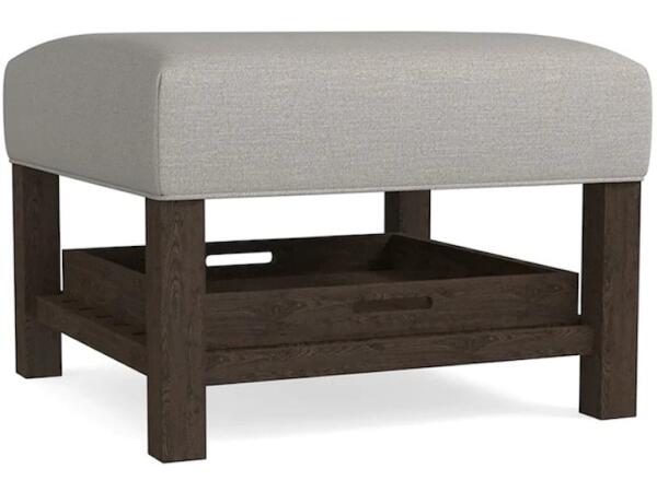 Lori Ottoman with Trays Ottomans & Poufs Bassett Furniture