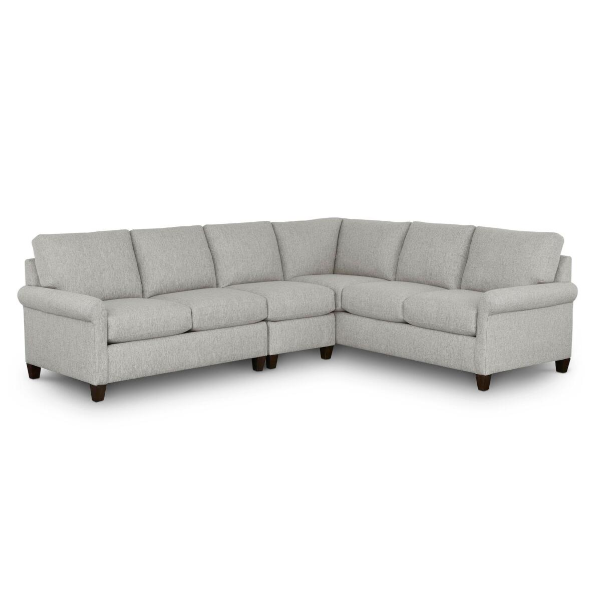 Spencer Roll Arm L-Shaped Sectional Spencer Roll Arm L-Shaped Sectional - Image 1