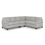 Spencer Roll Arm L-Shaped Sectional