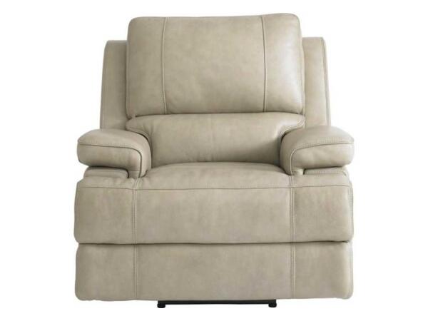 Parsons Club Level Wallsaver Recliner w/Power Tan Recliners Bassett Furniture