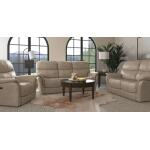 Club Level Cary Flax Wallsaver Recliner with Power Recliners Bassett Furniture 5