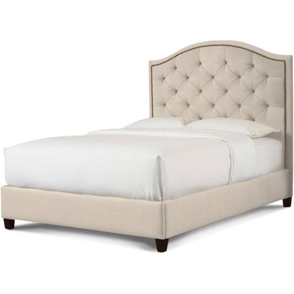 Custom Upholstered Vienna Arched Bed Beds Bassett Furniture 2 Custom Upholstered Vienna Arched Bed Beds Bassett Furniture 2