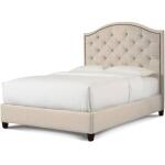 Custom Upholstered Manhattan Rectangular Bed Beds Bassett Furniture 3