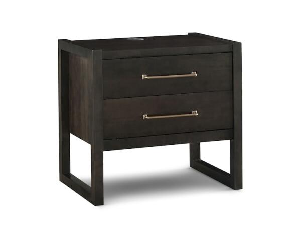 Braddock Braddock Maple Charging Nightstand Nightstands Bassett Furniture