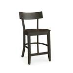 Counter Height Saddle Stool with Upholstered Seat Barstools Bassett Furniture 4