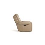 Avery Leather Power Recliner Champagne Recliners Bassett Furniture 7