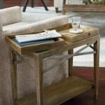 Woodridge Chairside Table in Sierra Brown - Image 2