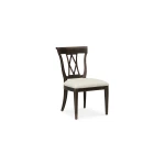 Woodridge Wood Back Side Chair Cavern Black
