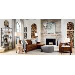 Kelly Round Ottoman Ottomans & Poufs Bassett Furniture 7