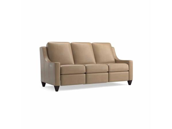 Magnificent Motion Reclining Leather Sofa Sofas Bassett Furniture