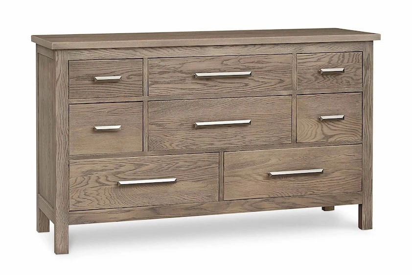 Benchmade Abingdon Oak 8 Drawer Dresser Benchmade Abingdon Oak 8 Drawer Dresser - Image 1