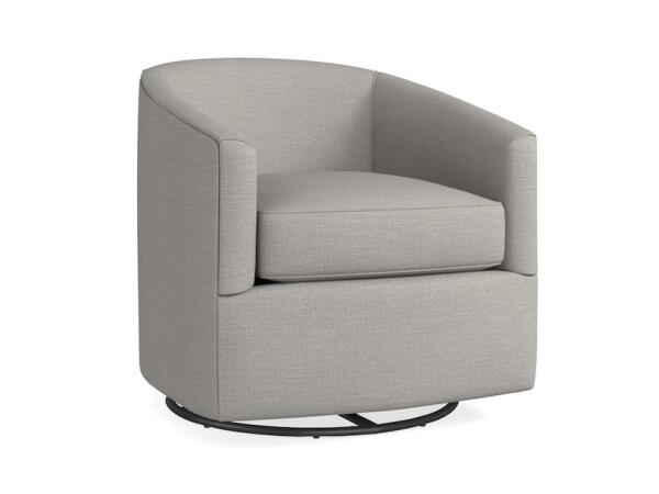 Maxwell Barrel Back Swivel Glider Chairs Bassett Furniture