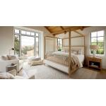 Courtland Upholstered Bed with Canopy - Image 2