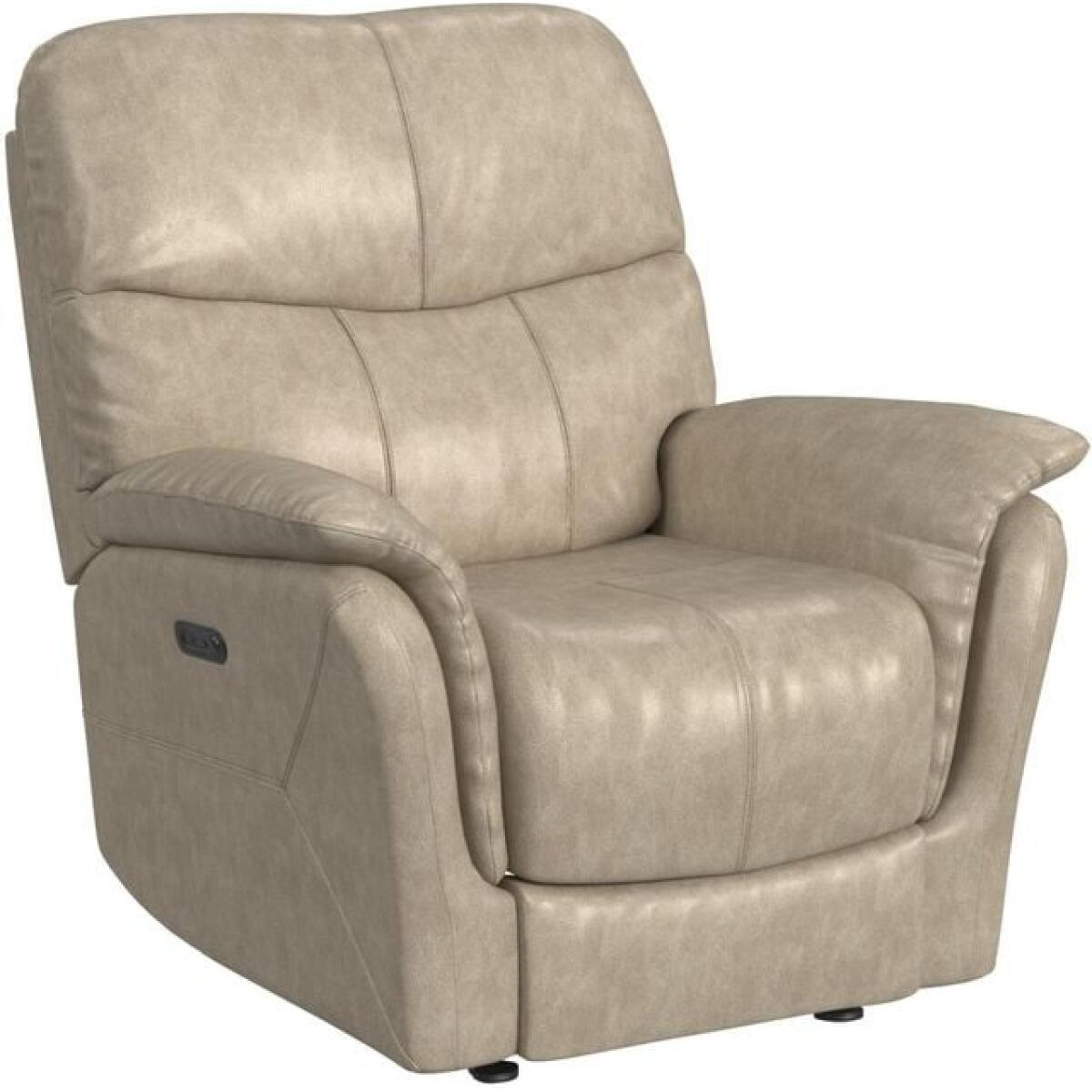 Club Level Cary Flax Wallsaver Recliner with Power Recliners Bassett Furniture 2 Club Level Cary Flax Wallsaver Recliner with Power Recliners Bassett Furniture 2