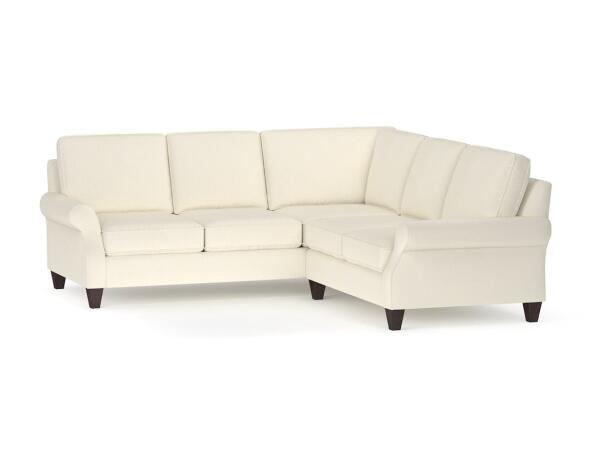 Davenport Left L-Shaped Sectional Sectionals Bassett Furniture