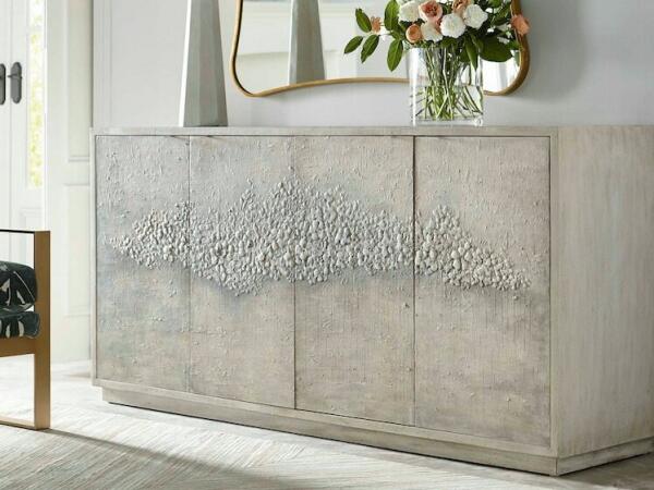 Meadow 4 Door Credenza Dining Storage Bassett Furniture 7