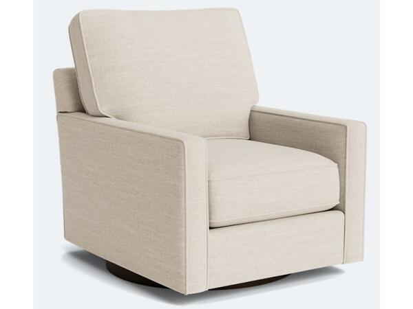 True Custom Swivel Chair Chairs Bassett Furniture