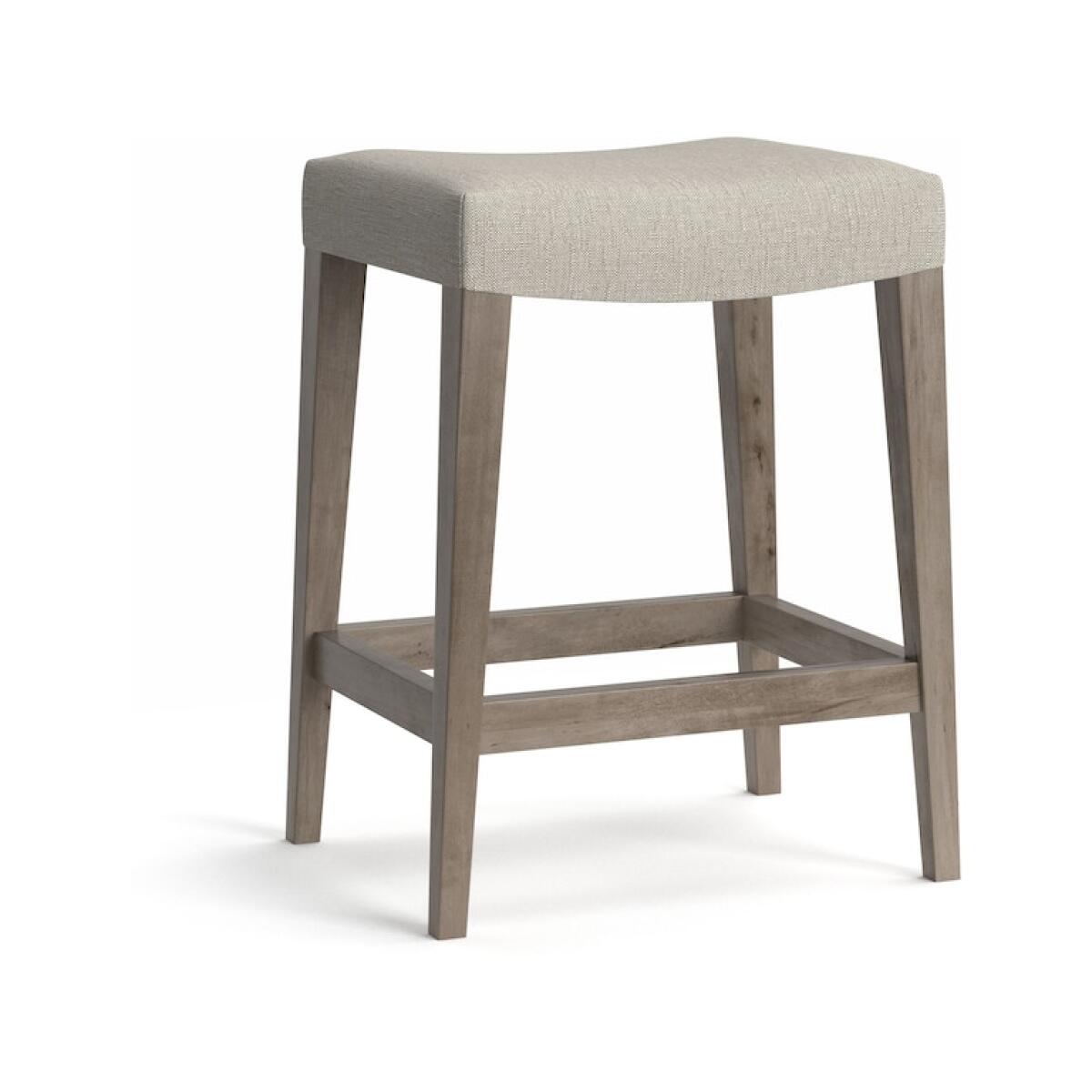 Vail Maple Fabric Saddle Stool Barstools Bassett Furniture 2 Vail Maple Fabric Saddle Stool Barstools Bassett Furniture 2