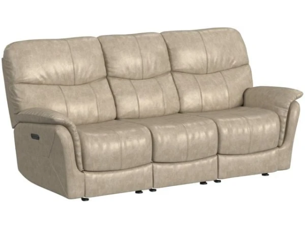 Club Level Cary Flax Power Sofa Sofas Bassett Furniture