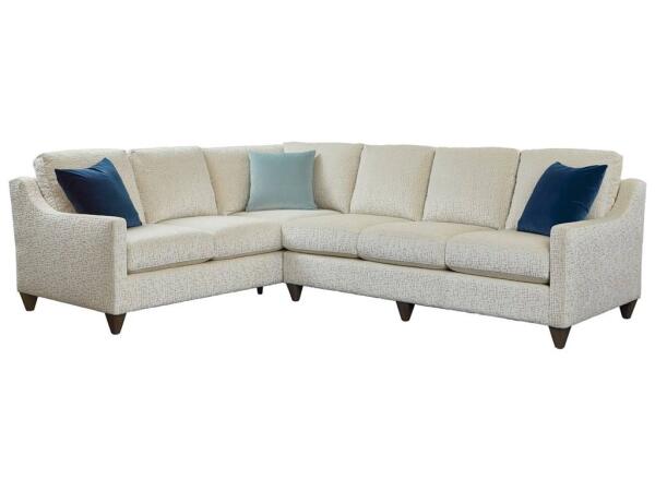 Benchmade Custom Upholstery Sectional Sectionals Bassett Furniture