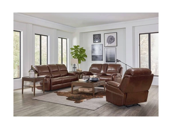 Williams Club Level Power Glider Recliner with Power Headrest - Image 3