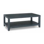 Ventura Raffia Rectangle Cocktail Table Pacific Blue