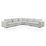 Moby 4 Piece L-Shaped Sectional Sectionals Bassett Furniture 11