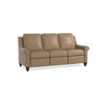 Benchmade Motion Reclining Leather Sock Arm Sofa Sofas Bassett Furniture 4