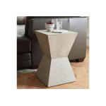 Boulder Modern Industrial Spot Table Chairside Tables Bassett Furniture 4