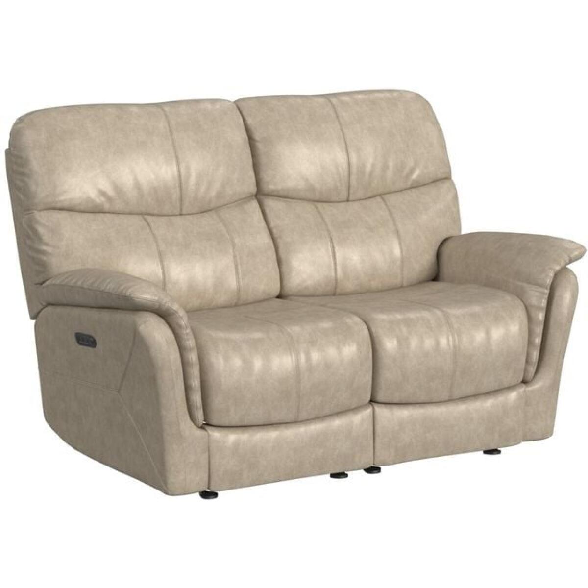 Club Level Cary Flax Power Loveseat Club Level Cary Flax Power Loveseat - Image 1