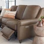 Magnificent Motion Reclining Leather Sofa - Image 3