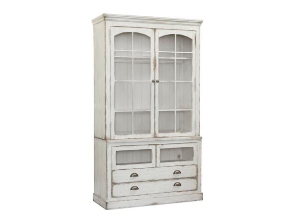 Avondale China Cabinet Dining Storage Bassett Furniture