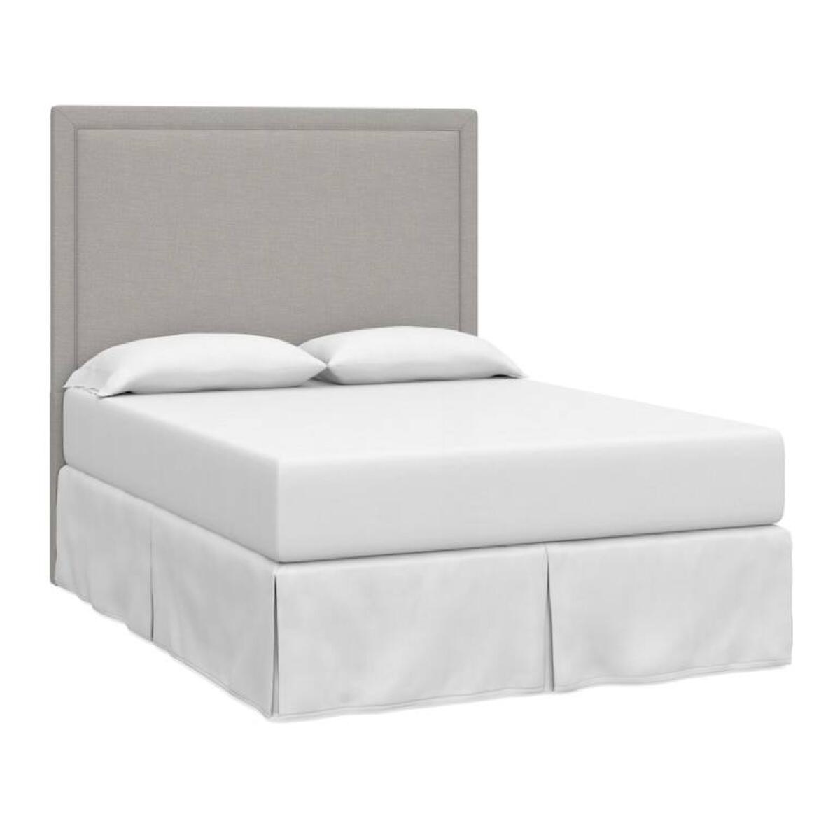 Custom Upholstered Westbury Rectangular Bed Custom Upholstered Westbury Rectangular Bed - Image 1