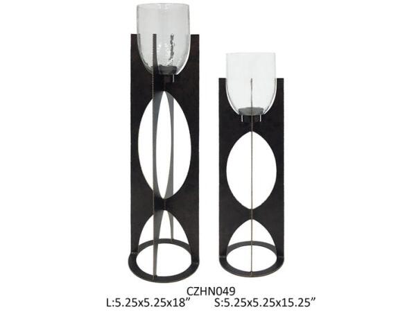 15″ & 18″ HT FORGERO VOTIVE HOLDER Accents Crestview