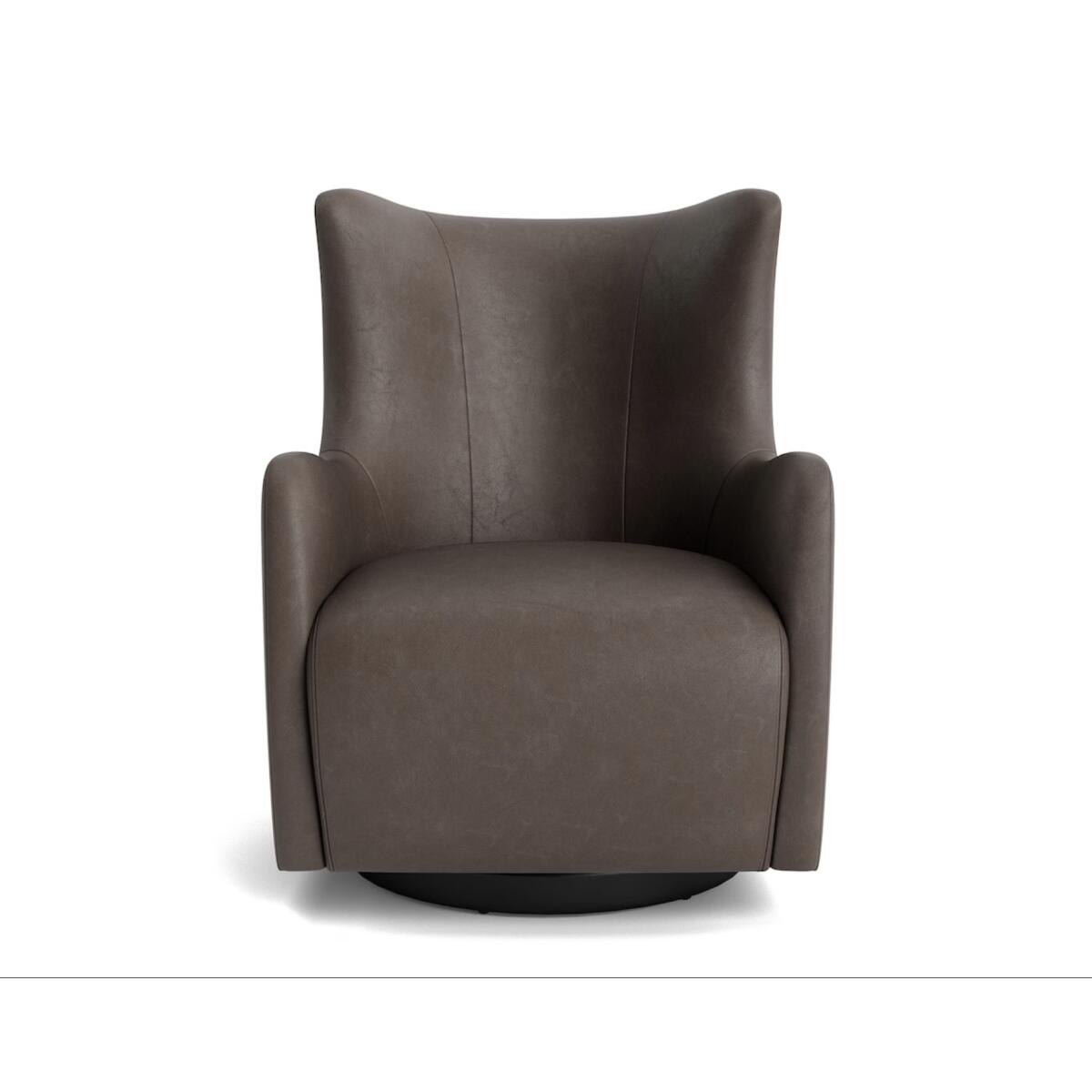 George Leather Swivel Chair George Leather Swivel Chair - Image 1
