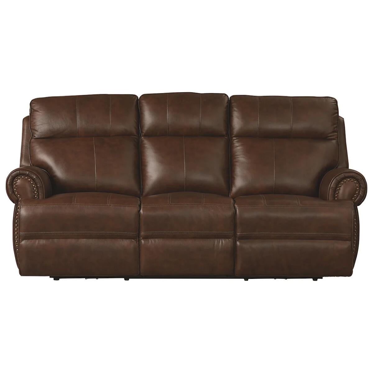 Claremont Sofa w/Power Recliners Bassett Furniture 2 Claremont Sofa w/Power Recliners Bassett Furniture 2