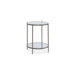 Linville Round Lamp Table