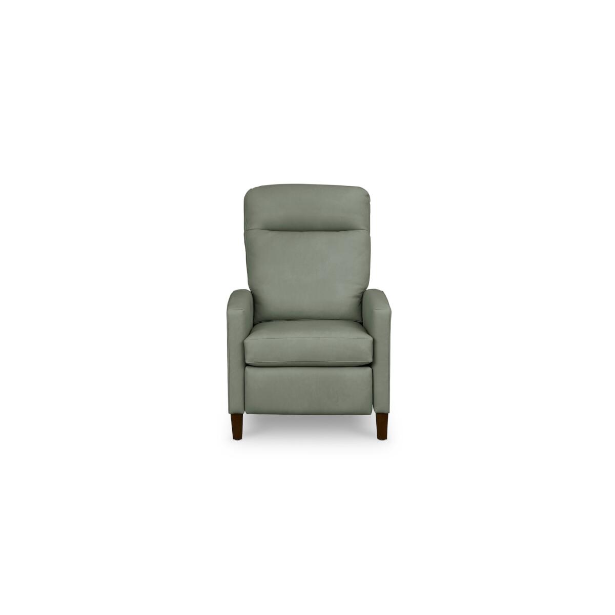 Emmett Leather Track Arm Lay Flat Power Recliner Emmett Leather Track Arm Lay Flat Power Recliner - Image 1