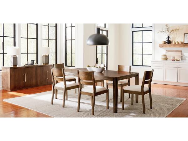 Dandridge Table & Phelps Chairs Dining Sets Bassett Furniture