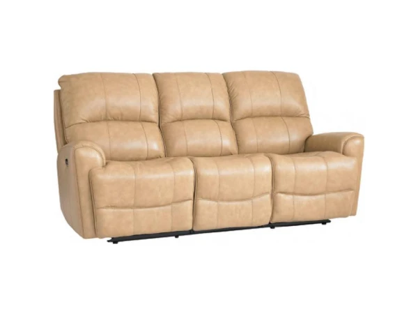 Avon Leather Motion Sofa with Power Sofas Bassett Furniture