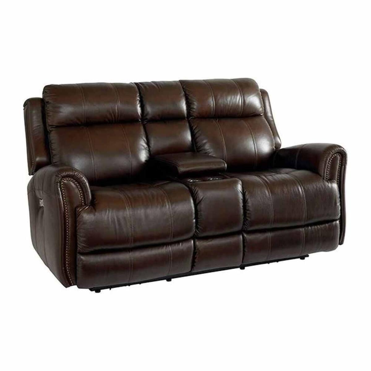 Marquee Club Level Loveseat w/Power and Console Marquee Club Level Loveseat w/Power and Console - Image 1
