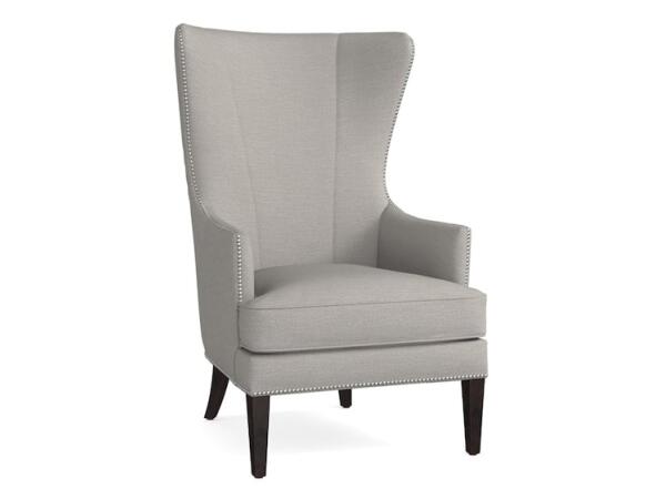 Whitney Wingback Accent Chair Chairs Bassett Furniture