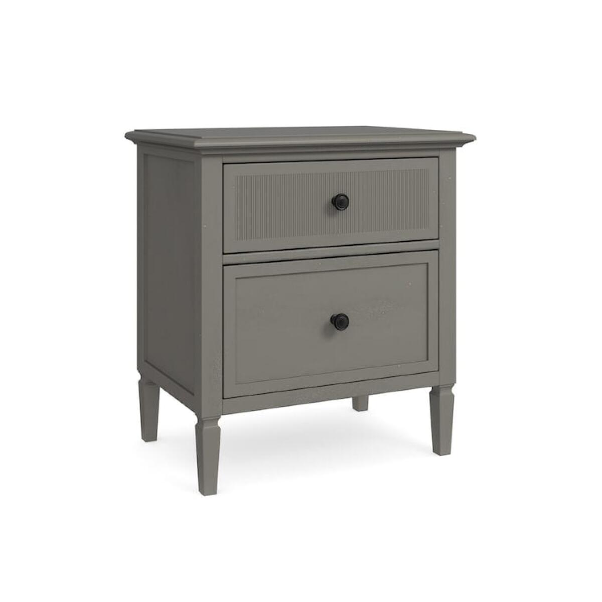 Shoreline Ocean Grey Nightstand Shoreline Ocean Grey Nightstand - Image 1