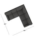 Alexander Track Arm Small L Sectional - Image 3