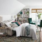 Alexander Roll Arm Queen Sleeper Sleeper Sofas Bassett Furniture 6