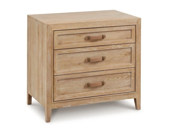 Courtland 3 Drawer Nightstand Nightstands Bassett Furniture