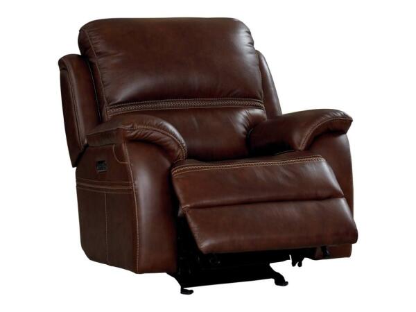 Williams Club Level Power Glider Recliner with Power Headrest Recliners Bassett Furniture 6